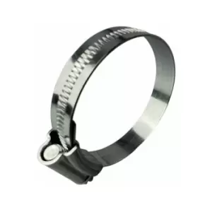 Image of JCS Hi-Grip Zinc plated hose clamp 17-25mm x50 full bag - Silver