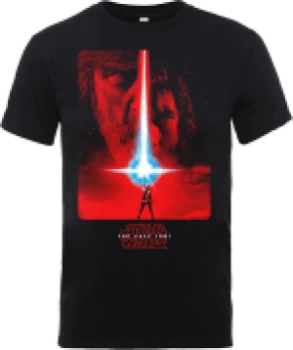 Image of Star Wars The Last Jedi The Force Black T-Shirt - L - Black