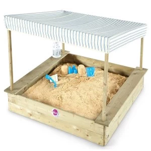 Image of Plum Palm Beach Wooden Sand Pit with Canopy