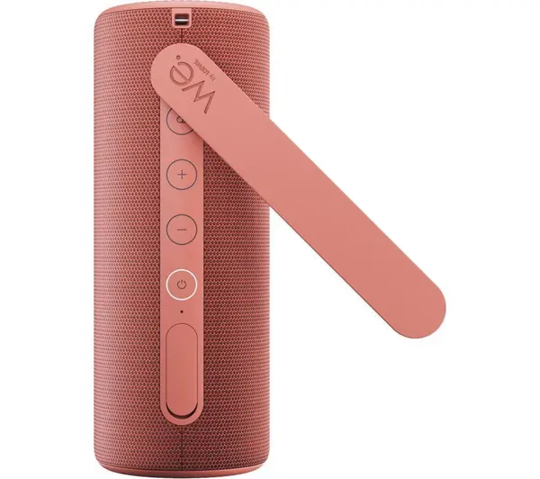 Image of LOEWE We. HEAR 1 Portable Bluetooth Speaker - Coral Red, Red 4011880171298