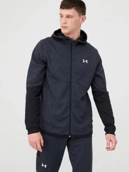 Image of Urban Armor Gear Double Knit Full Zip Hoodie - Black/White