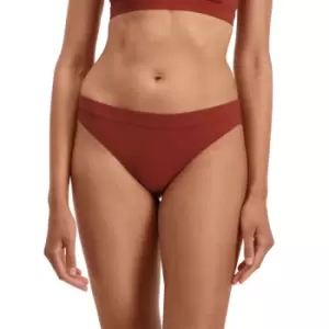 Image of Puma Sporty Brazilian Bikini Bottom Brown Med / 10-12