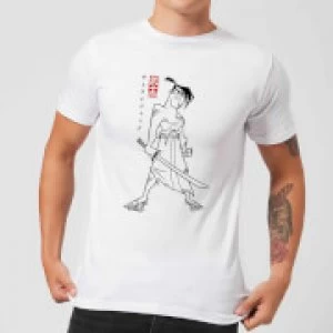 Image of Samurai Jack Kanji Mens T-Shirt - White - S