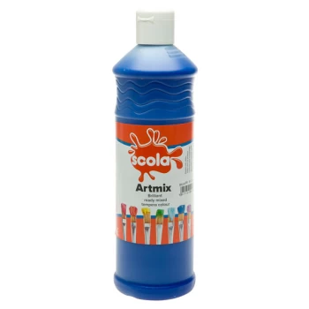Image of Scola AM600/29 Artmix Ready-mix Paint 600ml - Blue