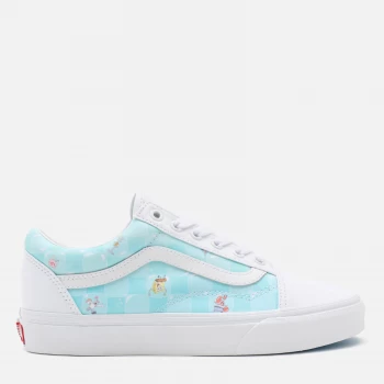Image of Vans X SpongeBob SquarePants Old Skool Trainers - Bikini Bubble - UK 5