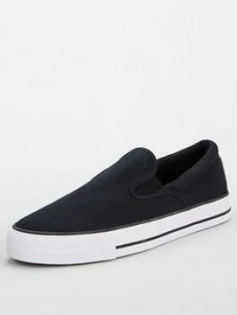 Image of Converse Chuck Taylor All Star Gore Slip On - Black/White, Size 8, Men