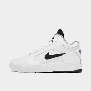 Image of Nike Air Flight Lite Mid, White/Black, size: 8, Male, Trainers, DJ2518-100