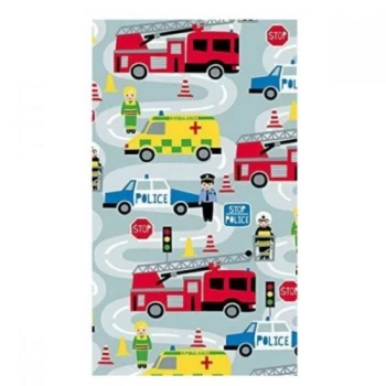 Image of Duni Police Table Cover - 120 x 180cm - Single