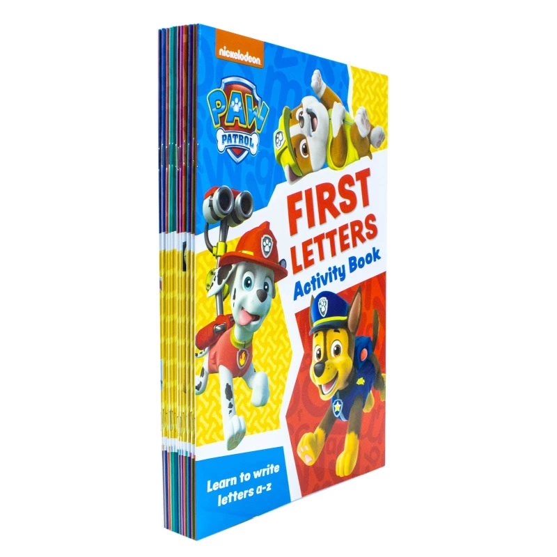 Image of Paw Patrol Get Set For School Activity 12 Book Set Paw Patrol & Collins Books