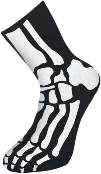 Image of Skeleton Socks black