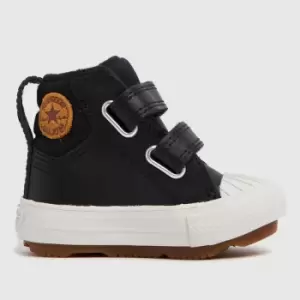 Image of Converse Black Berkshire Boot 2v Boys Toddler Trainers