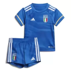 Image of adidas Italy Home Baby Kit 2023 - Blue