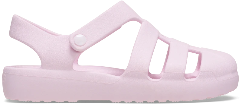 Image of Crocs Kids Classic Fisherman Sandals Pink Milk J2