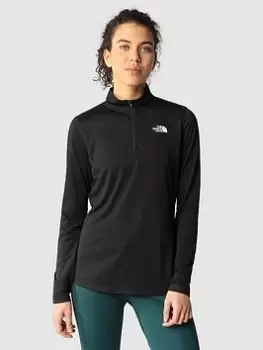 Image of The North Face Flex 1/4 Zip, Black, Size S, Women