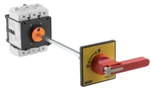 Image of Schneider Electric 3 Pole Panel Mount Non Fused Isolator Switch - 175 A Maximum Current, 55 kW Power Rating, IP20, IP65