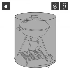 Image of Charles Bentley BBQ Cover for Medium Kettle BBQ Black