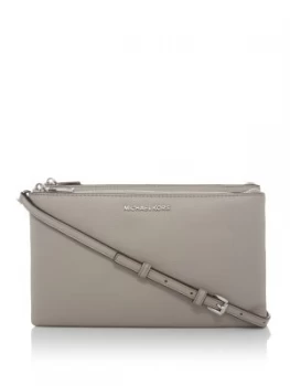 Image of Michael Kors Crossbodies dbl zip crossbody bag Grey