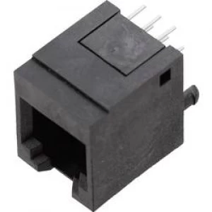 Image of BEL Stewart Connectors 1410 4000 07 1410 4000 07 RJ12 Socket straight Black