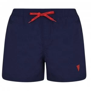 Image of Guess Swimming Shorts - Navy NVY