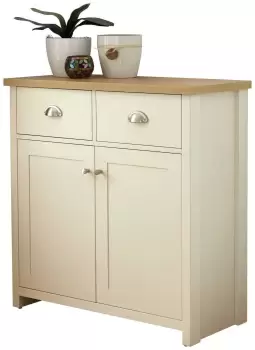 Image of Lancaster 2 Door 2 Drawer Sideboard - Cream