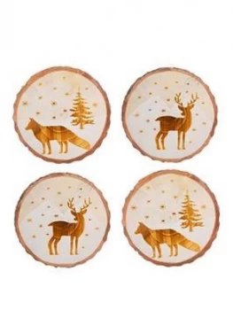 Image of Sass & Belle Woodland Coasters Set Of 4