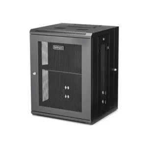 Image of 15U Wall Mount Rack Cabinet with Hinge