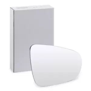 Image of ALKAR Wing Mirror Glass 6432124 Side Mirror Glass,Mirror Glass VW,GOLF VI (5K1),TOURAN (1T3),Golf VI Variant (AJ5),Golf VI Cabrio (517)