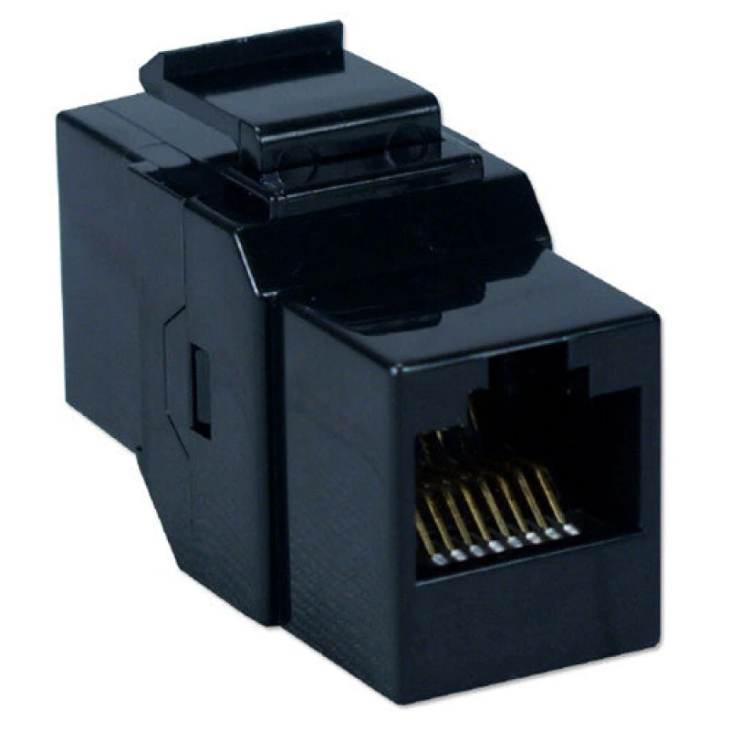 Image of Cablenet Cablenet Cat6 RJ45 UTP Keystone Panel Mount Through Coupler 72-3404