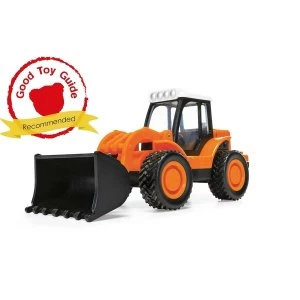 Image of Loader Tractor Construction (Orange) Chunkies Corgi Diecast Toy