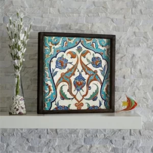 Image of KZM551 Multicolor Decorative Framed MDF Painting