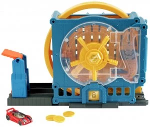 Image of Hot Wheels Super Bank Breakout Playset