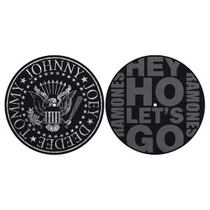 Image of Ramones - Classic Seal / Hey Ho Turntable Slipmat Set