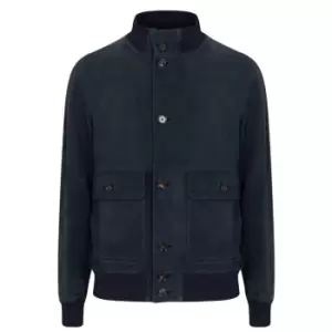 Image of Paul And Shark Aqua Bomber Jacket - Blue