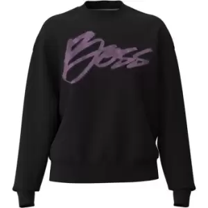 Image of Boss Ecaisa Crew Sweater Womens - Black