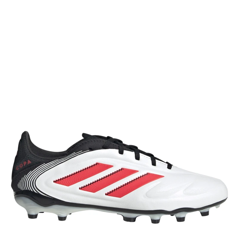Image of adidas Kids Copa Pure Firm Ground Football Boots White/Red/Black male 3.5 (36)