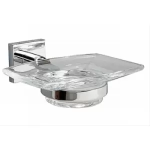 Image of Miller Atlanta Soap Dish, Chrome