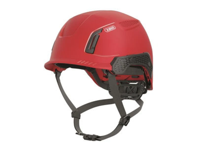 Image of Abus SPECTOR-E Non-vented Safety Helmet Red 94803
