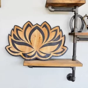 Image of LAZ069 Multicolor Decorative Wooden Wall Accessory