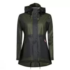 Image of Hunter Vinyl Smock Jacket - Green