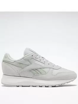 Image of Reebok Classic Leather Sp Shoes, White/Pink, Size 4, Women