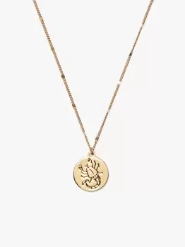 Image of In The Stars Scorpio Pendant - Gold - One Size