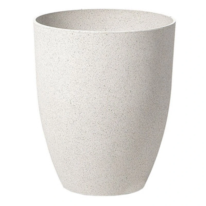 Image of Beliani Plant Pot Croton 35cm Off-White