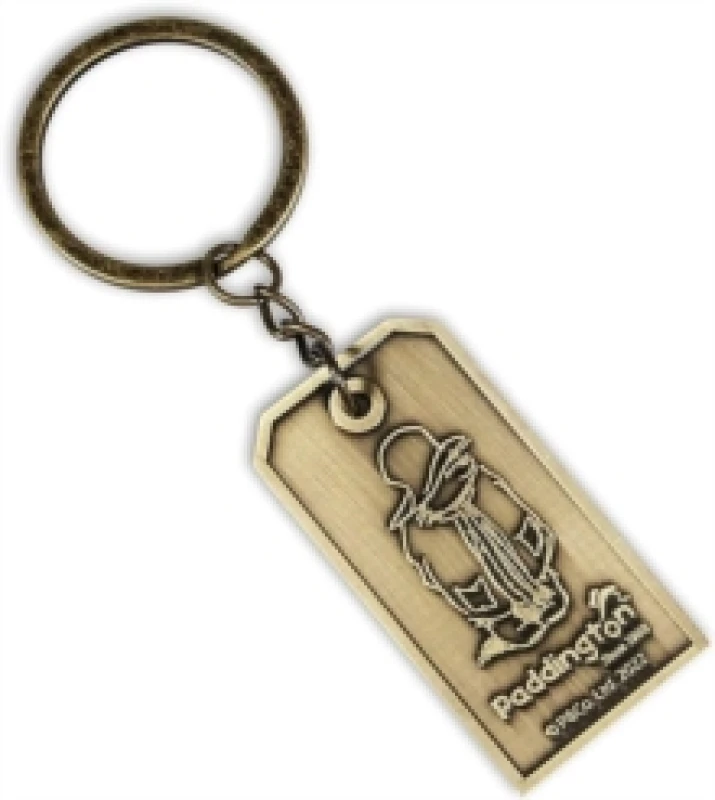 Image of Paddington Bear Keyring Metal Boxed - Paddington Bear (Gold Tag) Multi unisex