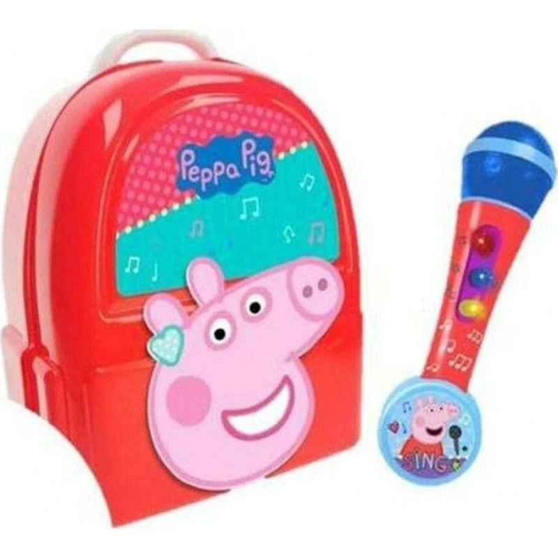 Image of Sublime Market Connect Peppa Pig Microphone Reig Laptop