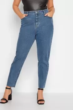 Image of Embellished Mom Jeans