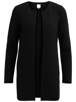 Image of VILA Texture Coatigan Women Black