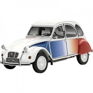 Image of Revell 07653 Citroen 2 CV Cocorico Car model assembly kit 1:24