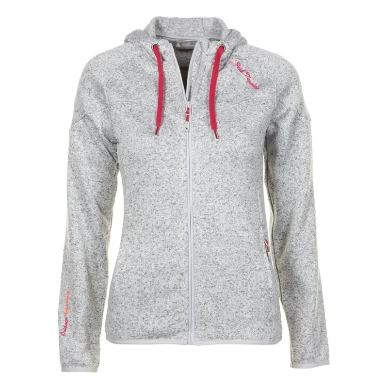 Image of Womens fleece jacket Peak Mountain Atora Gris Female M