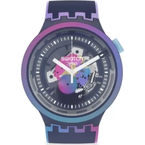 Image of Unisex Swatch Rainbowinthenigh Big Bold Watch
