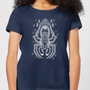 Image of Harry Potter Aragog Womens T-Shirt - Navy - M